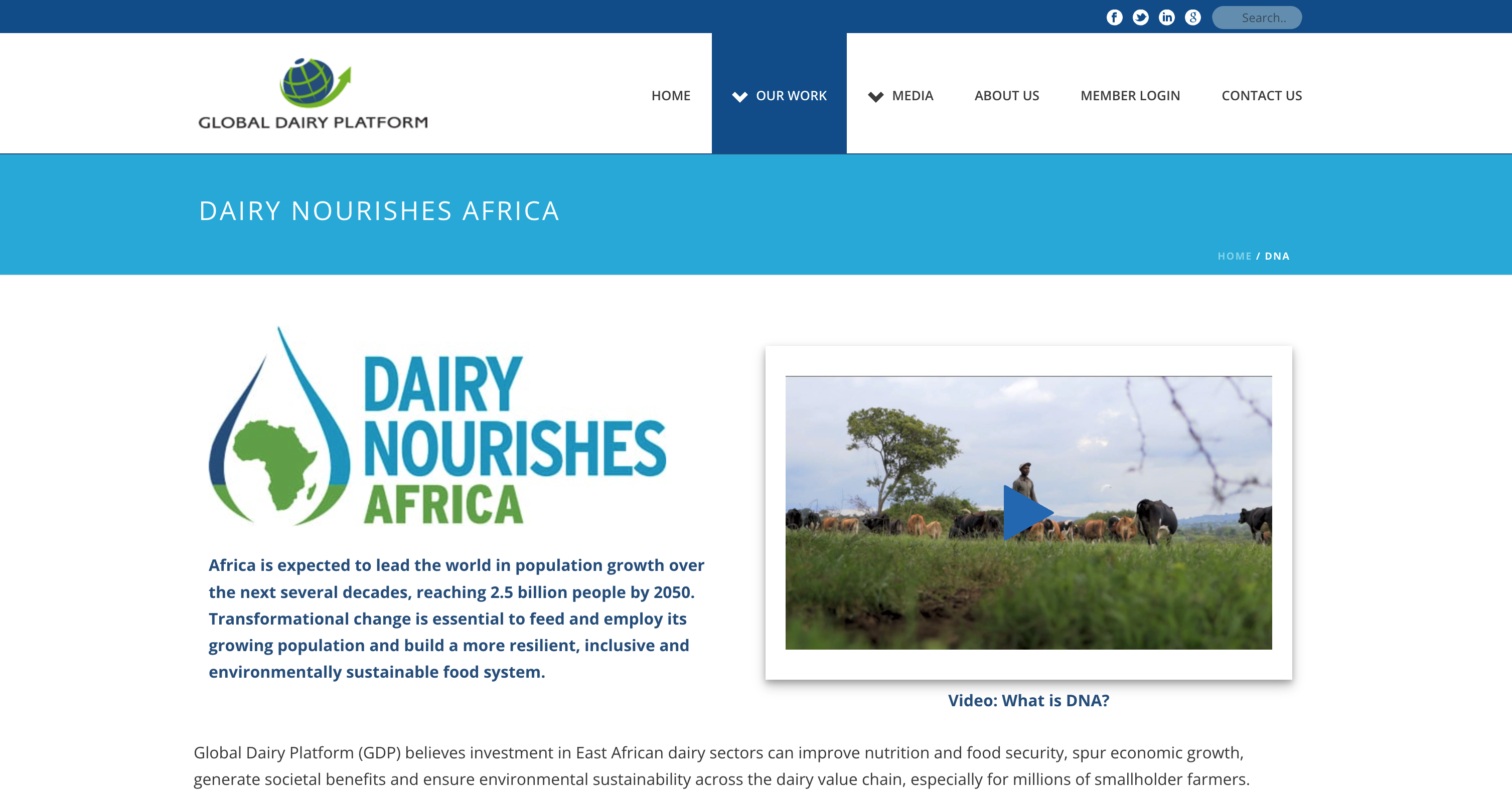Dairy Nourishes Africa